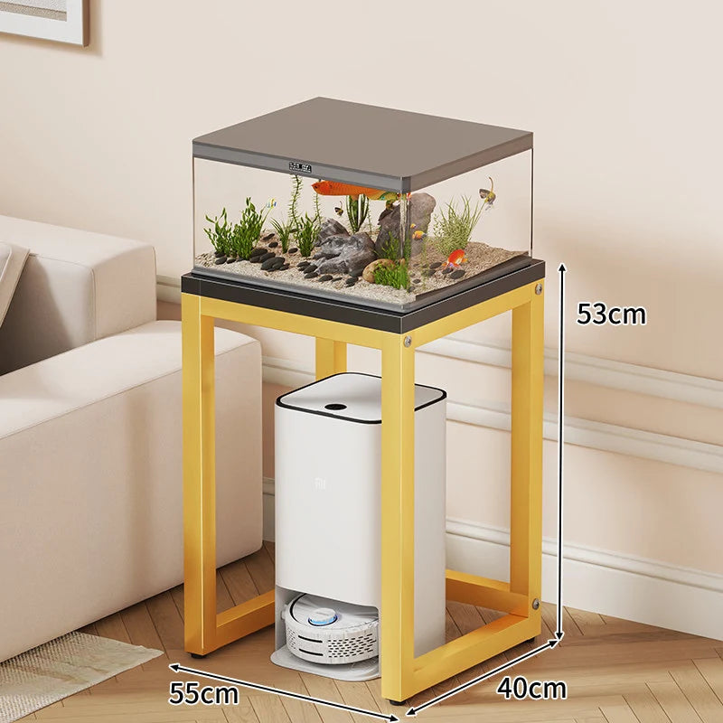 Aquarium Stand Compact With Hidden Storage & Non-Slip Top
