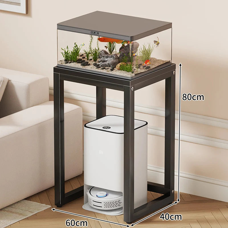 Aquarium Stand Compact With Hidden Storage & Non-Slip Top