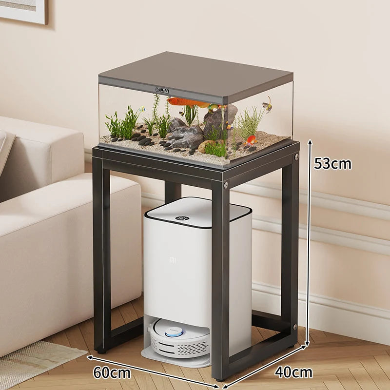 Aquarium Stand Compact With Hidden Storage & Non-Slip Top