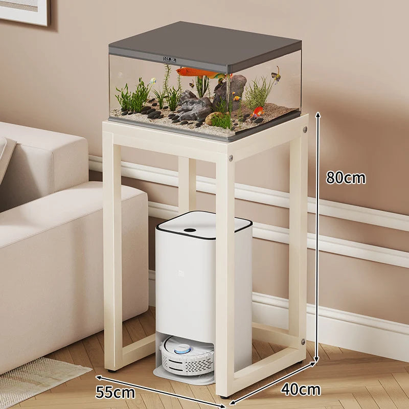 Aquarium Stand Compact With Hidden Storage & Non-Slip Top