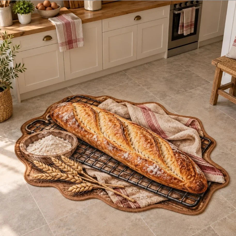 Area Rug Highland Cow Print Soft & Durable Rustic Decor