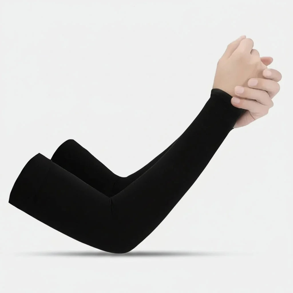 Arm Sleeves UV Protection Cooling Silicone Grip