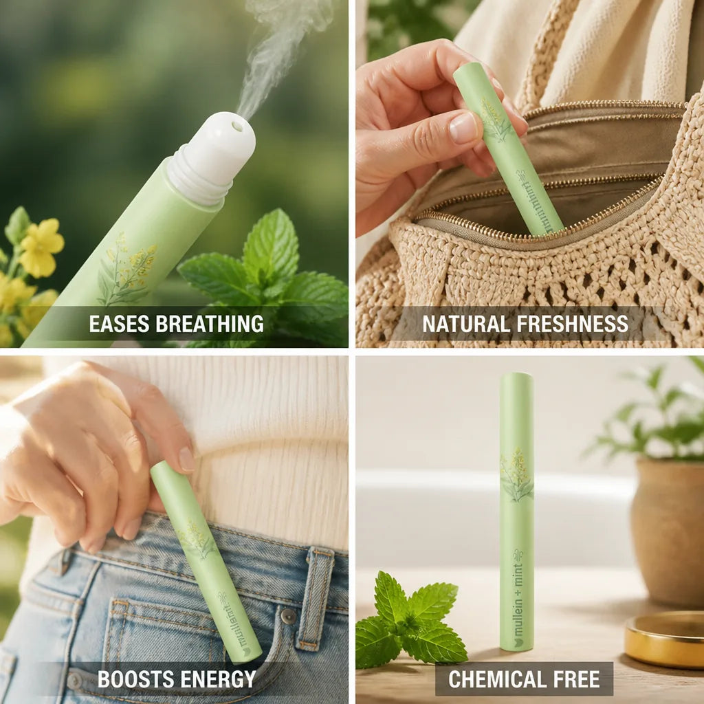 Aromatherapie-Inhalator Atemerleichterung Natürliche Ätherische Öle