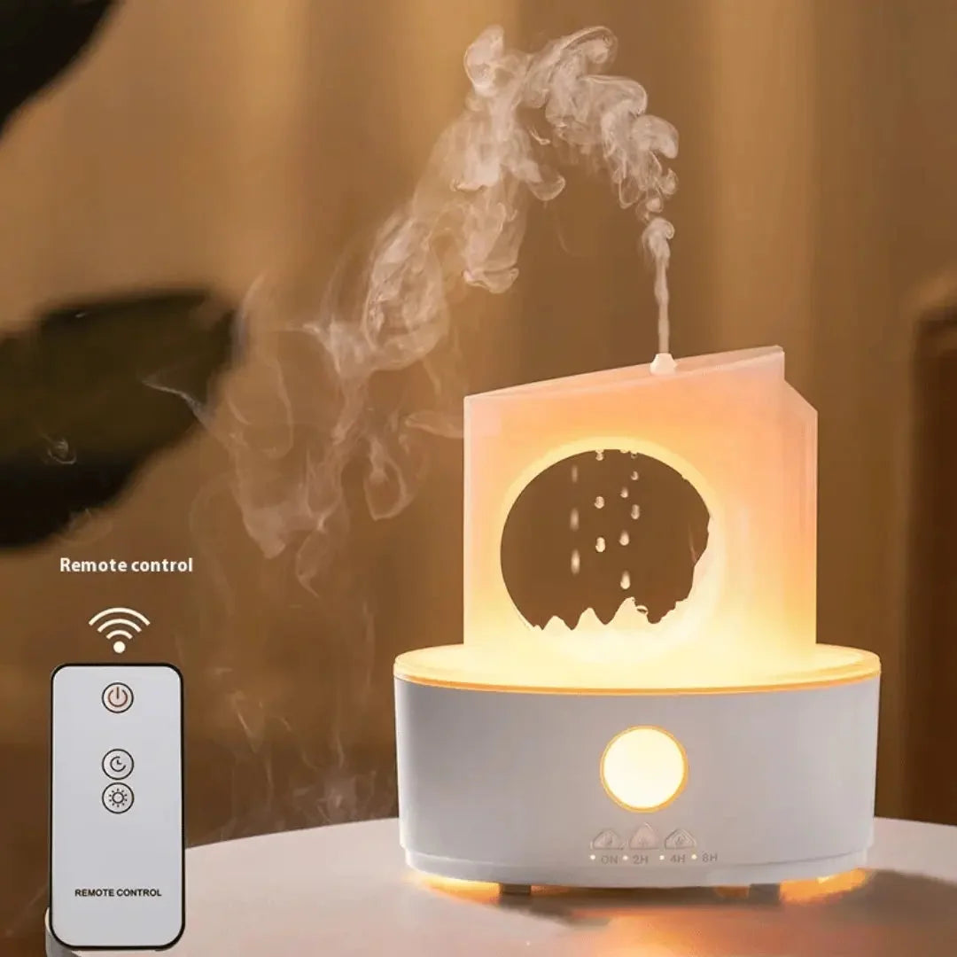 Aromatherapy Diffuser Ultrasonic Cool Mist Quiet LED Lighting