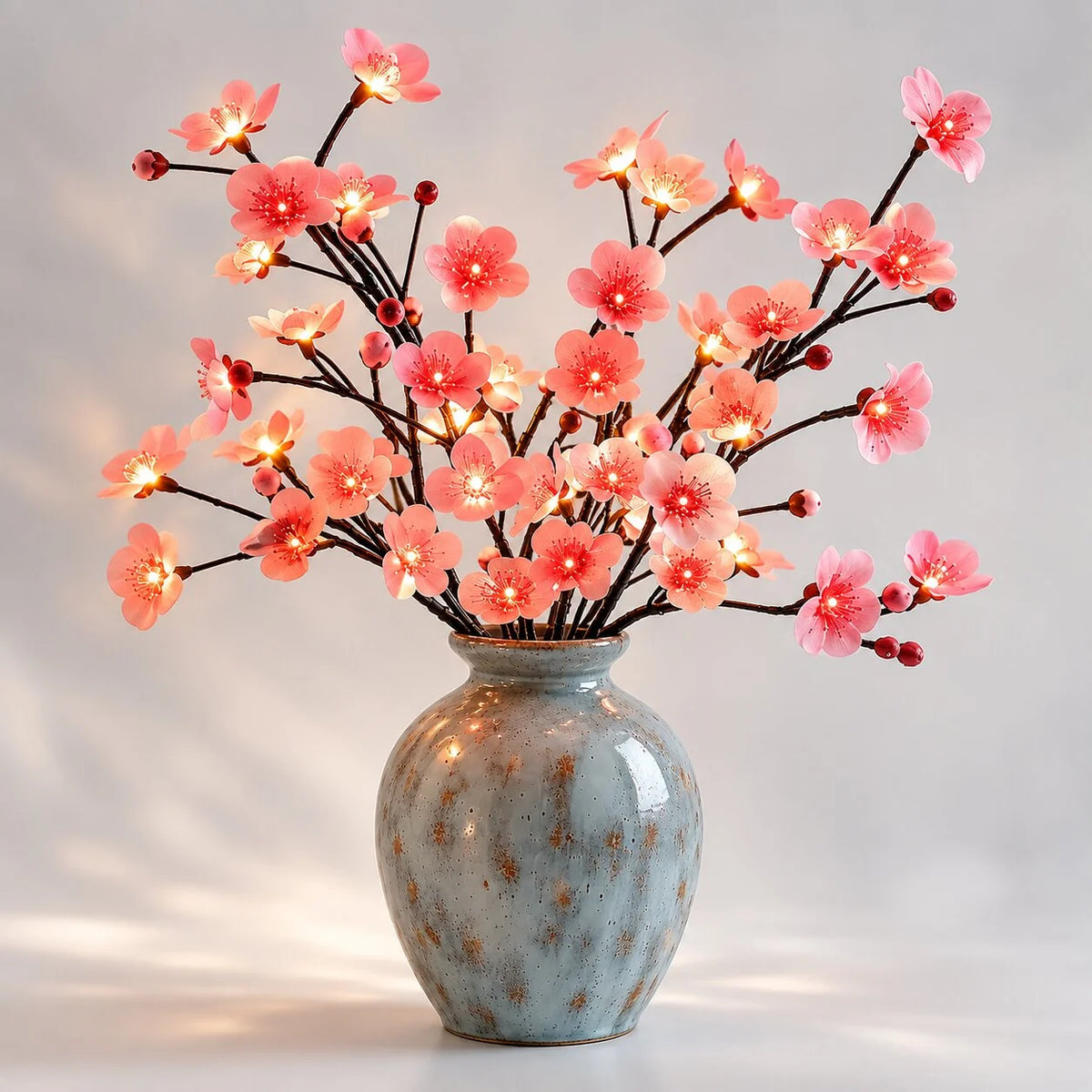 Artificial Branch Warm White 120 LED Battery-Powered