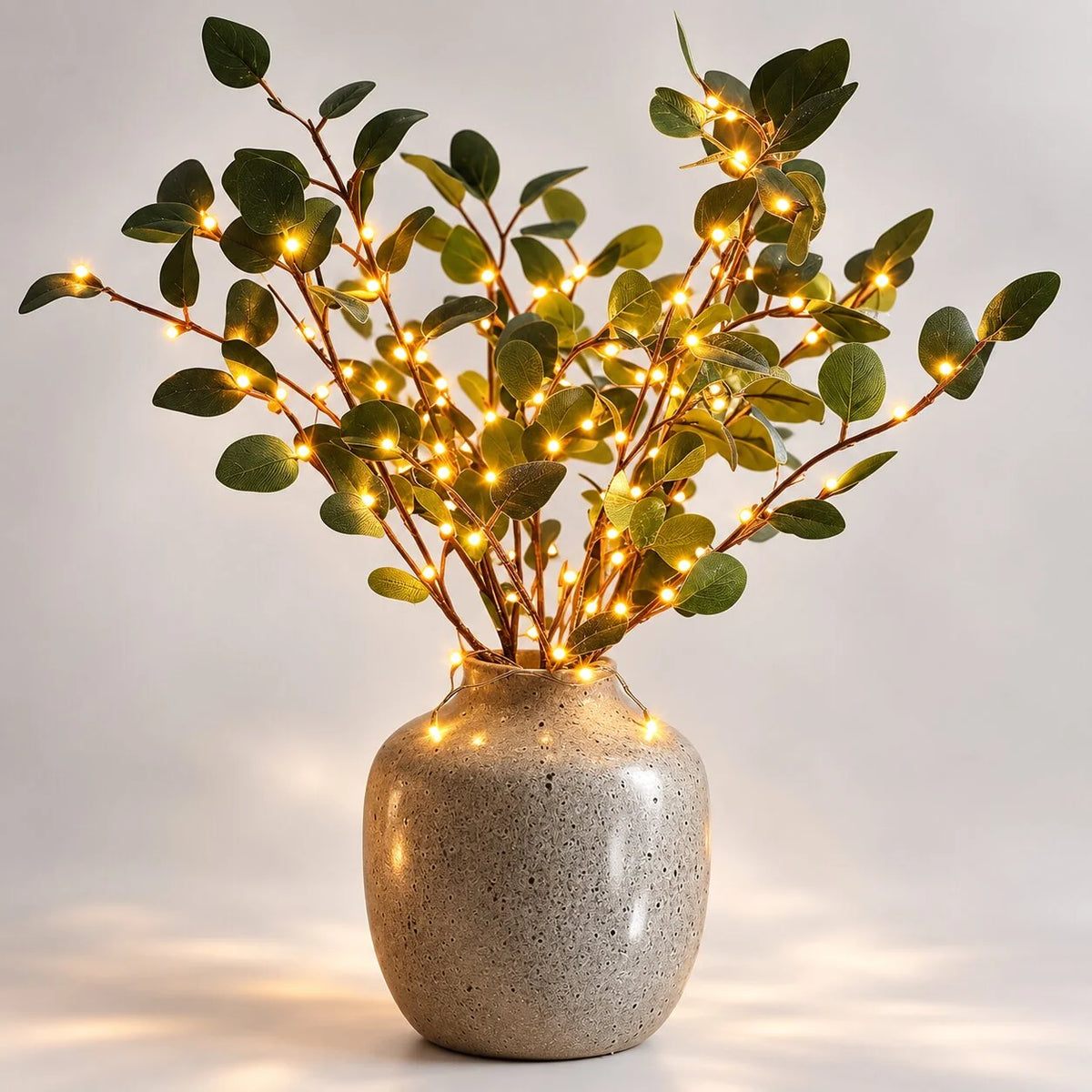Artificial Branch Warm White 120 LED Battery-Powered