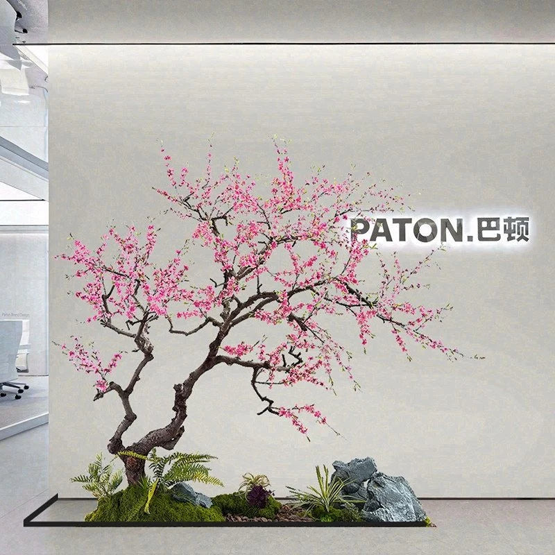 Artificial Cherry Blossom Tree Lifelike Blossoms No Maintenance