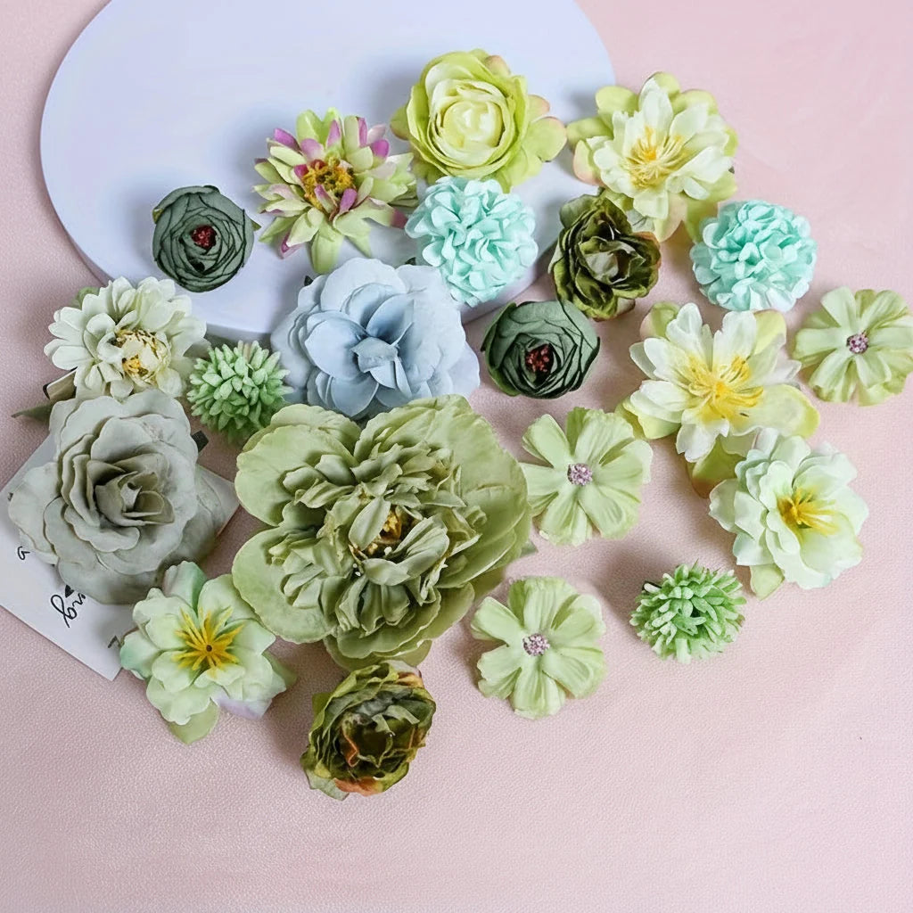 Artificial Daisy Bouquet Bendable Wired Stems No Water Needed