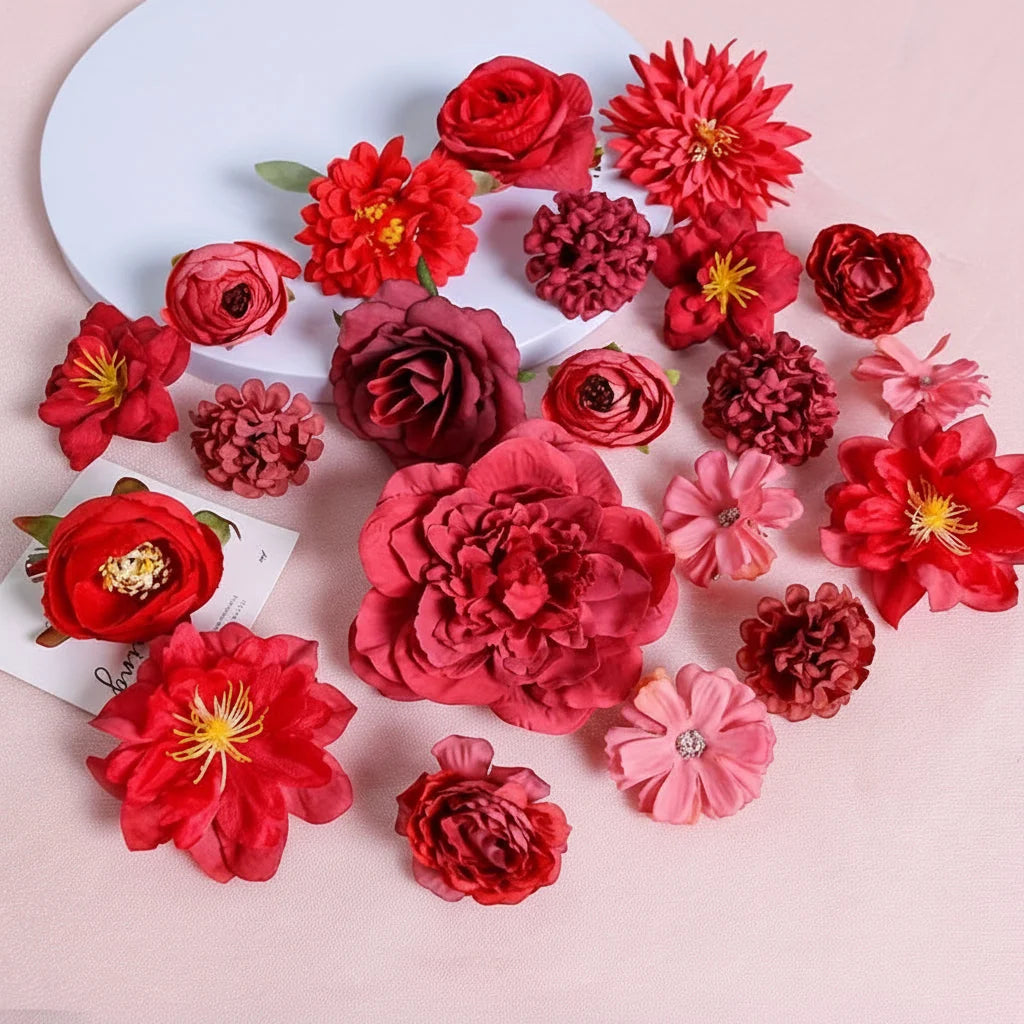 Artificial Daisy Bouquet Bendable Wired Stems No Water Needed