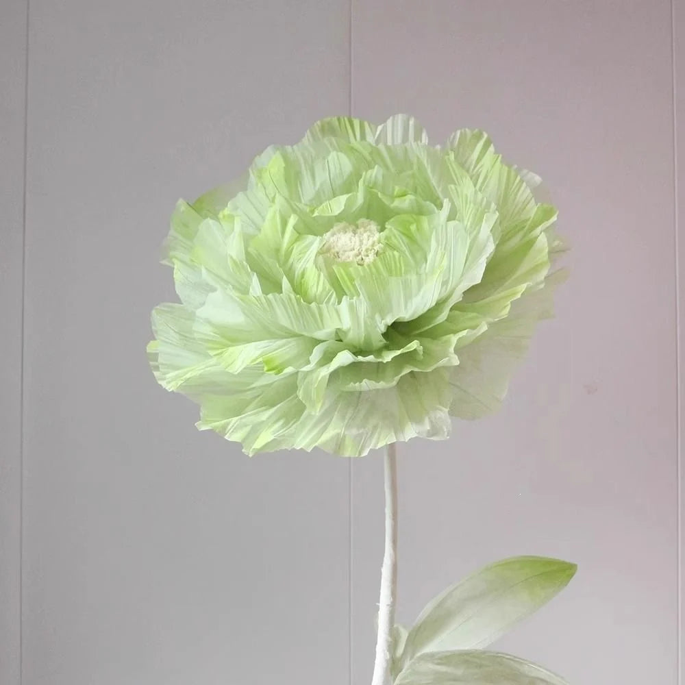 Artificial Flower Sculpture Lifelike Handcrafted Colorfast Decor