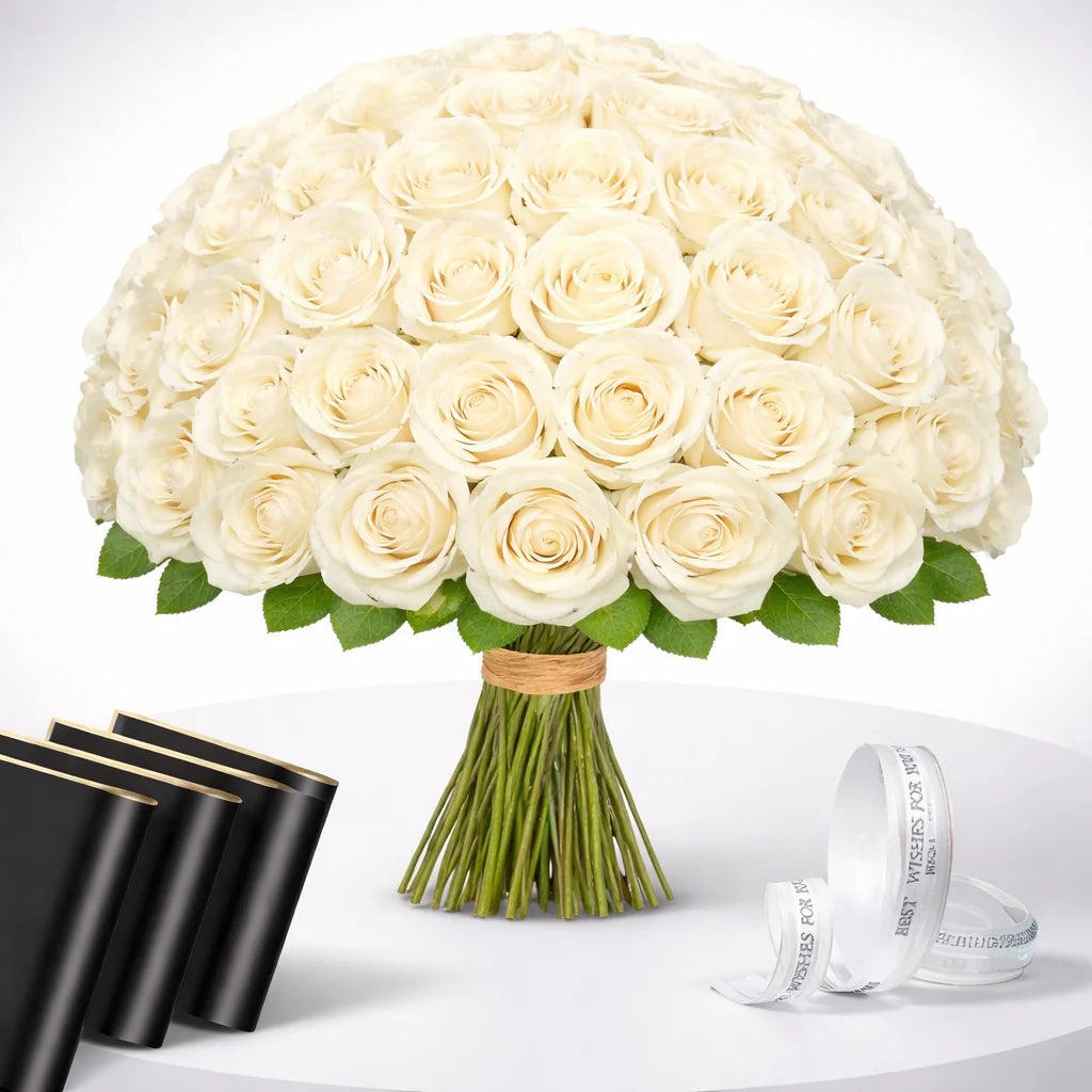 Artificial Flower Set Coordinated Wired & Trimmable Stems