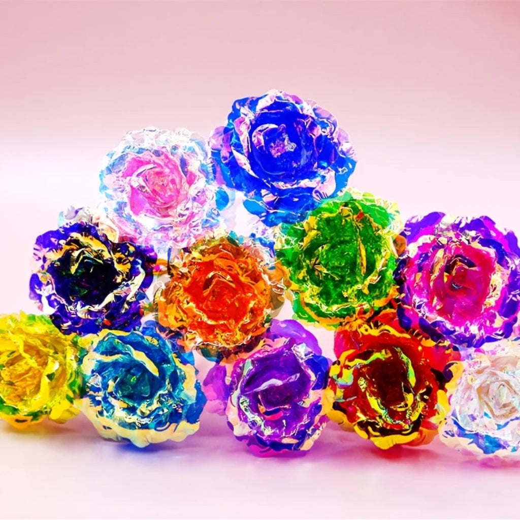 Artificial Rose Bouquet Lifelike Blooms Wired Stems