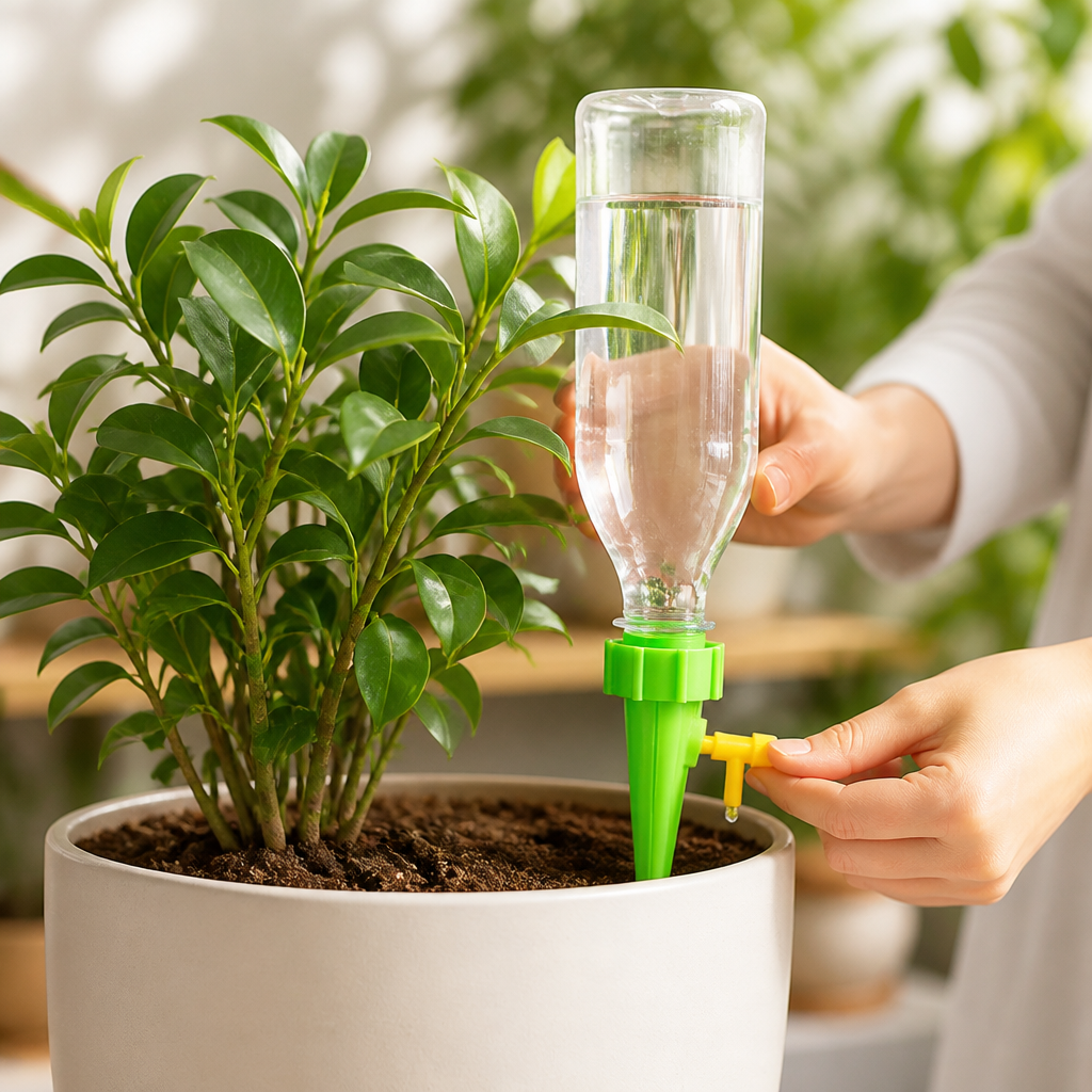 Automatic Adjustable Drip BPA-Free Plant Watering Spike (Pack of 12)