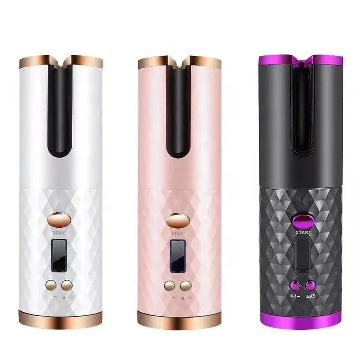 Automatic Curling Iron Cordless Ceramic Coating