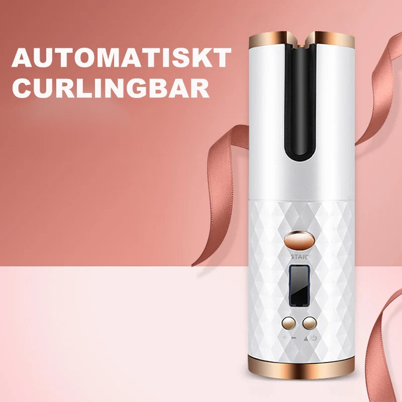 Automatic Curling Iron Cordless Ceramic Coating