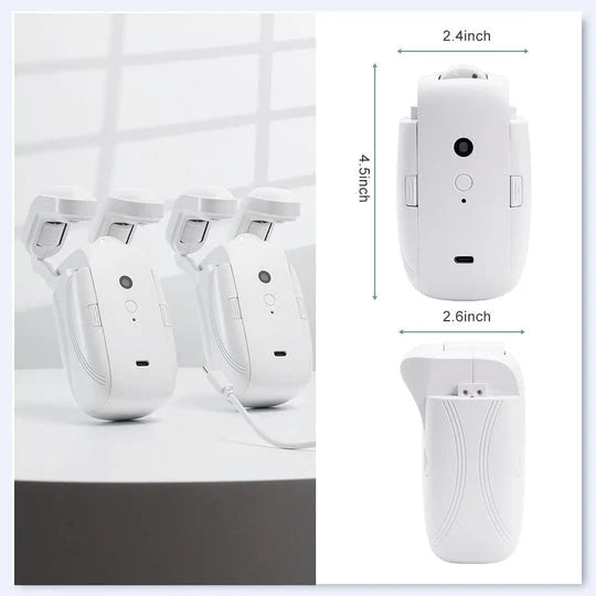 Automatic Curtain Opener Bluetooth Remote & Whisper-Quiet 6-Month Battery