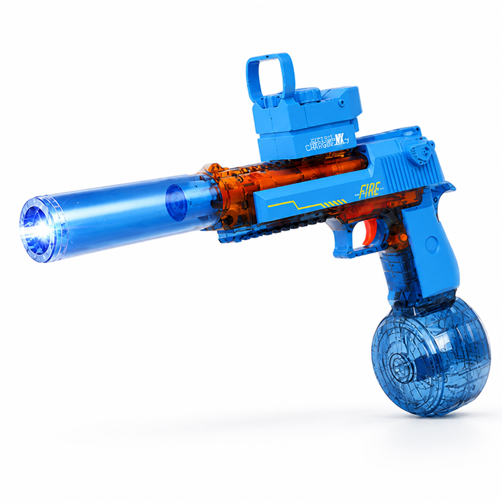 Automatic Rechargeable Water Gun (LED Muzzle Light)