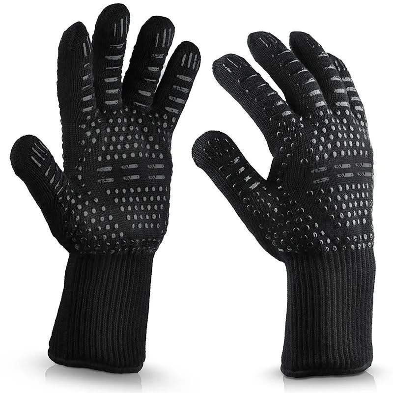 BBQ Gloves Heat-Resistant Aramid Non-Slip Grip