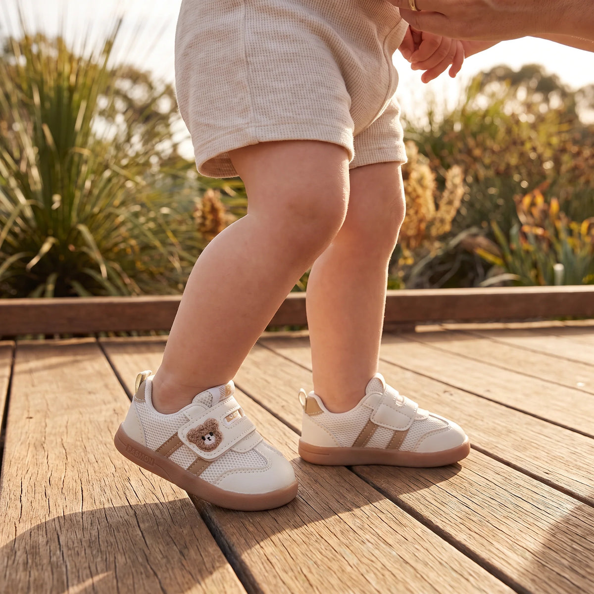 Baby First Walker Shoes Flexible Sole Non-Slip Breathable Upper