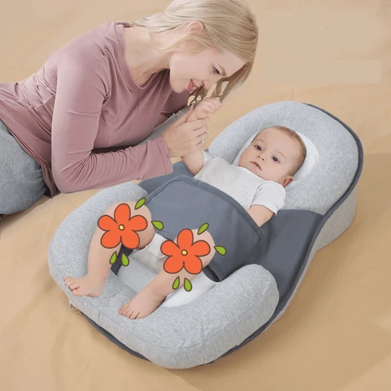 Baby Pillow 15° Incline Cotton Surface Soft Polyester Filling