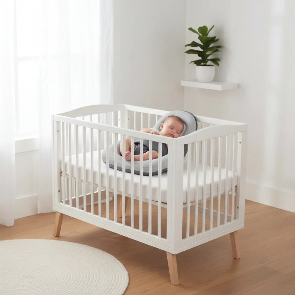 Baby Pillow 15° Incline Cotton Surface Soft Polyester Filling