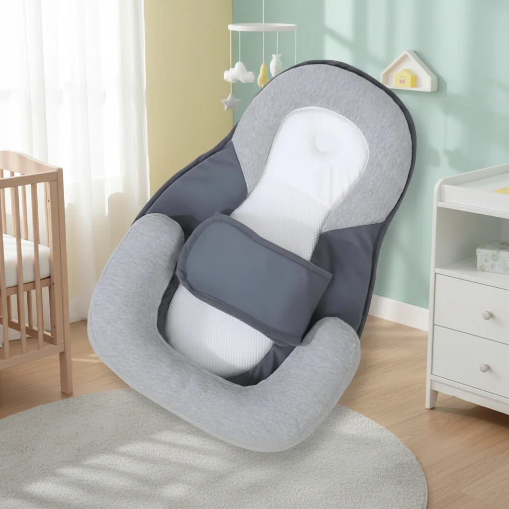 Baby Pillow 15° Incline Cotton Surface Soft Polyester Filling