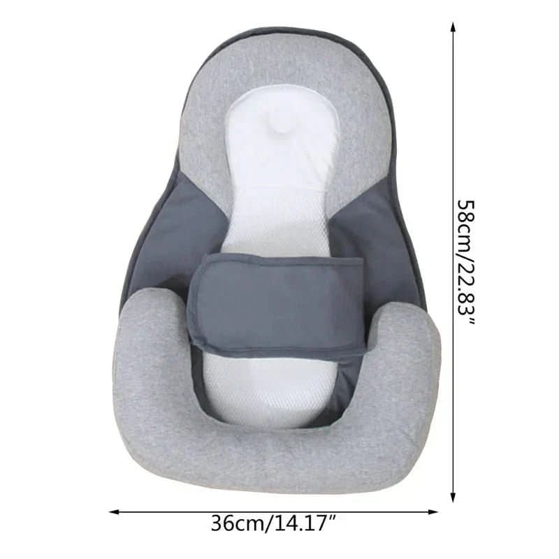 Baby Pillow 15° Incline Cotton Surface Soft Polyester Filling