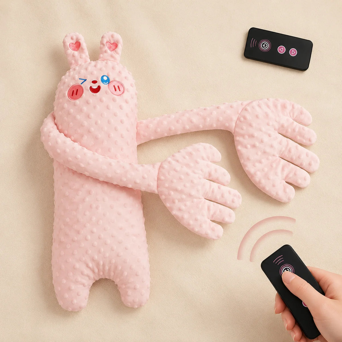 Baby Plush Toy Rhythmic Tapping Remote Control