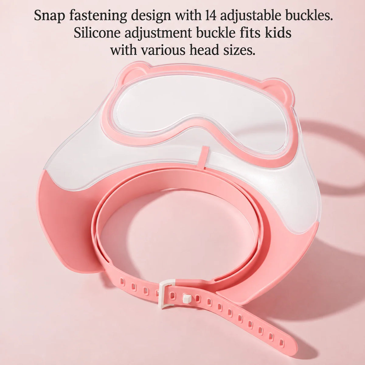 Baby Shampoo Visor Adjustable Wraparound Eye & Ear Coverage