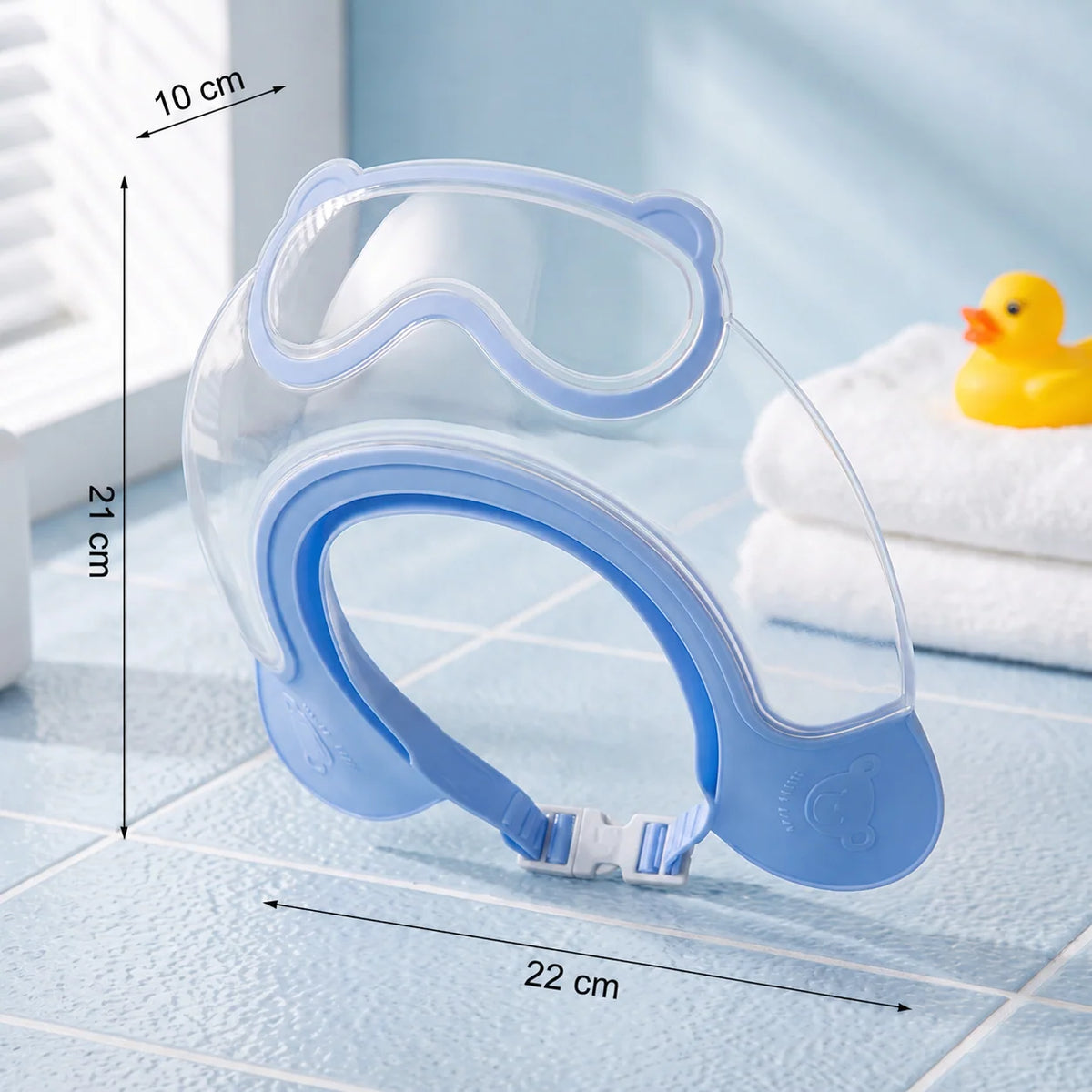 Baby Shampoo Visor Adjustable Wraparound Eye & Ear Coverage