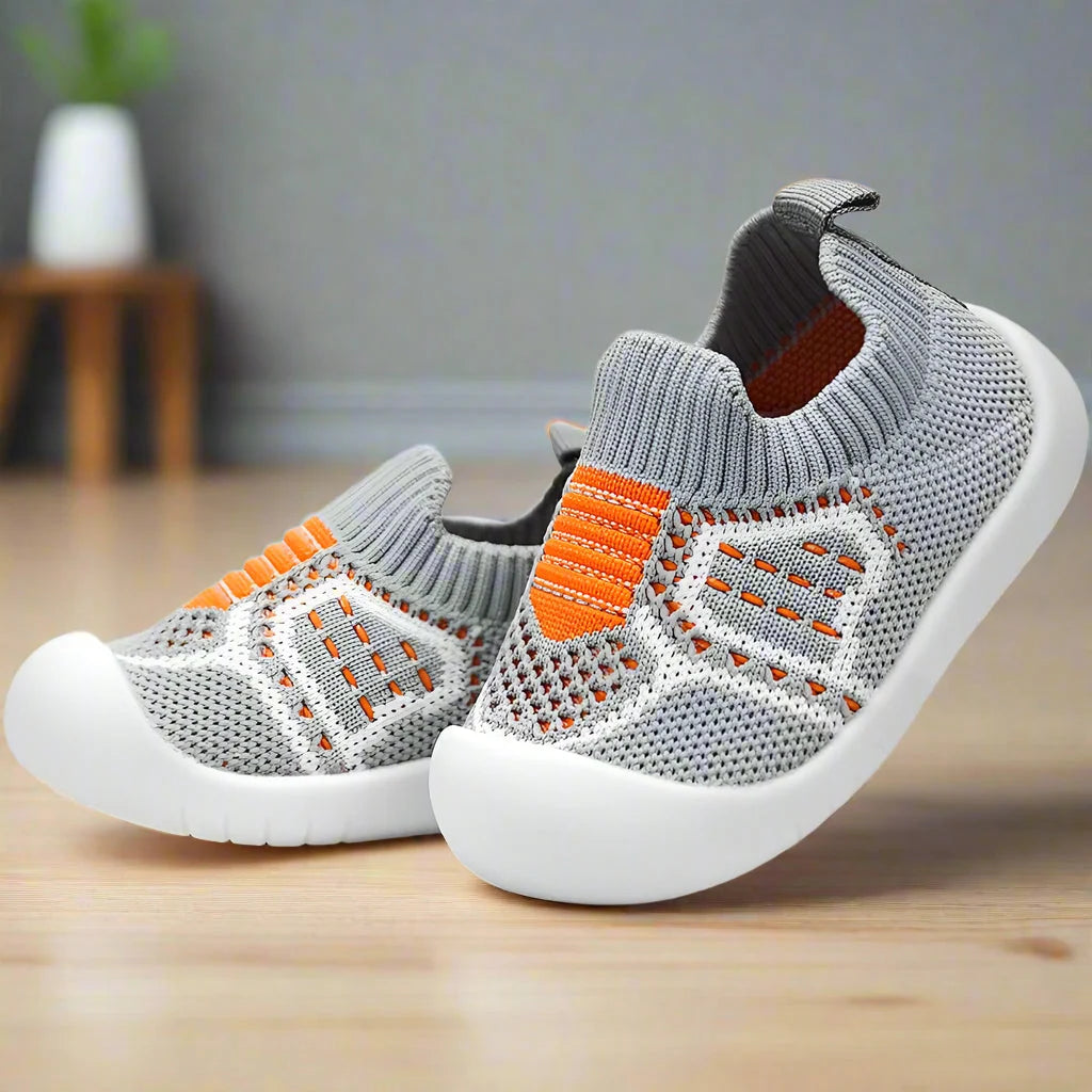 Baby Shoes Breathable Mesh Non-Slip Rubber Soles