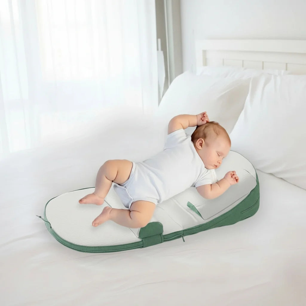 Baby Side-Sleeping Pillow Inclined Support Removable Washable Cover