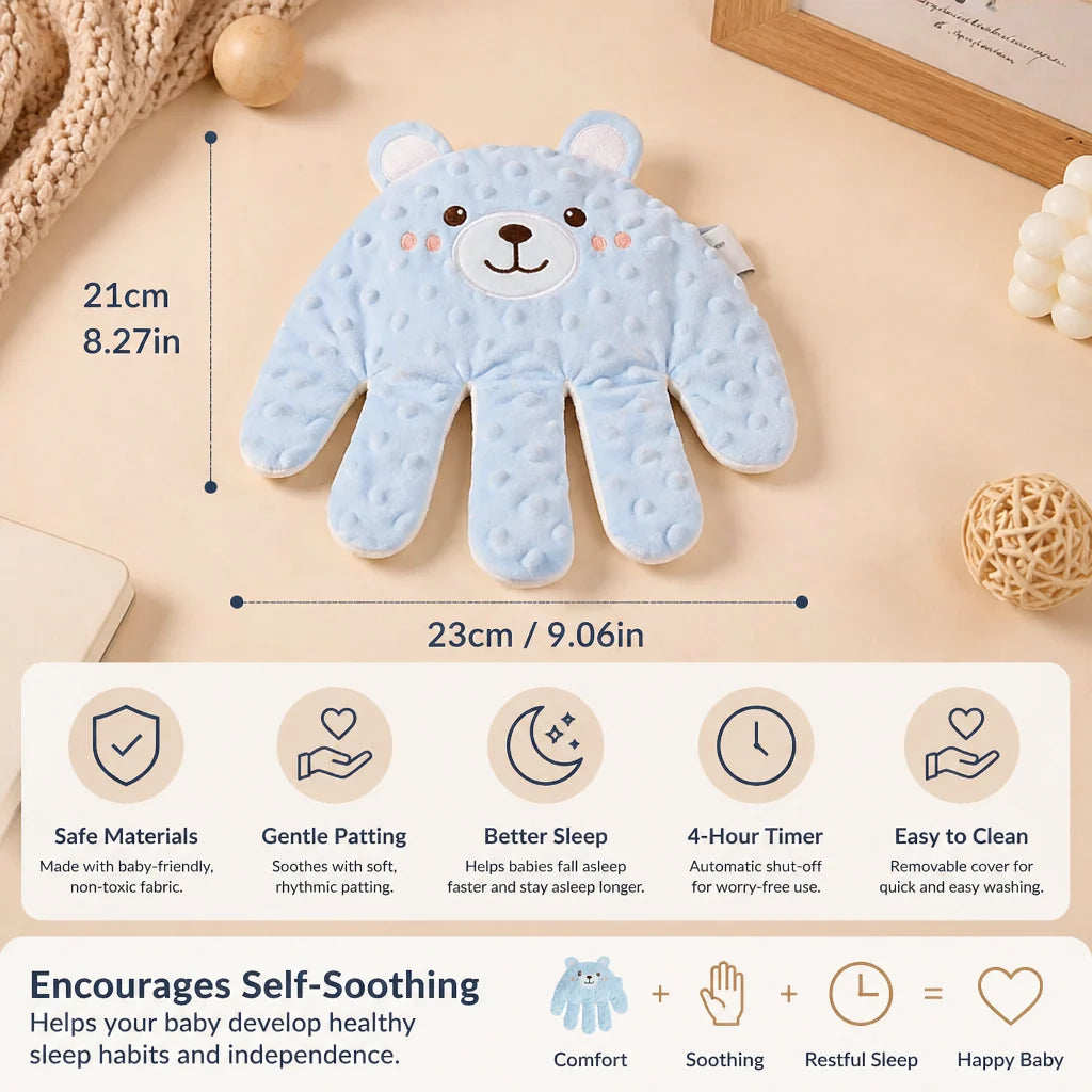 Baby Sleep Aid Rhythmic Patting Battery-Powered Quiet Operation