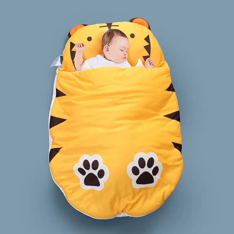 Baby Sleeping Bag Breathable Cotton Wrap Design