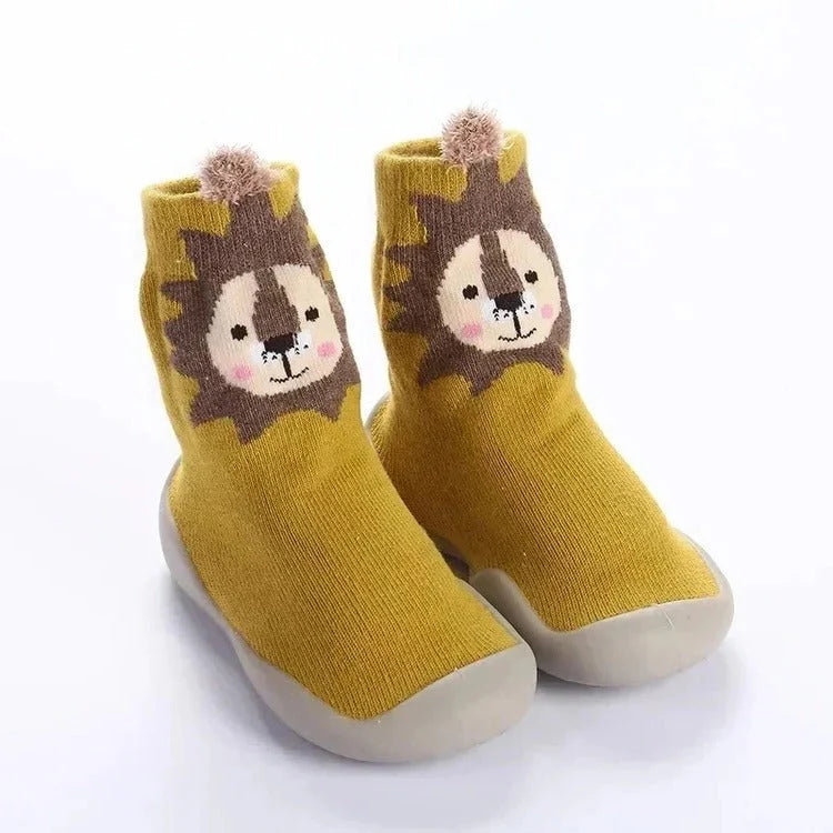 Baby Socks Non-Slip Soft Sole Breathable Animal Designs