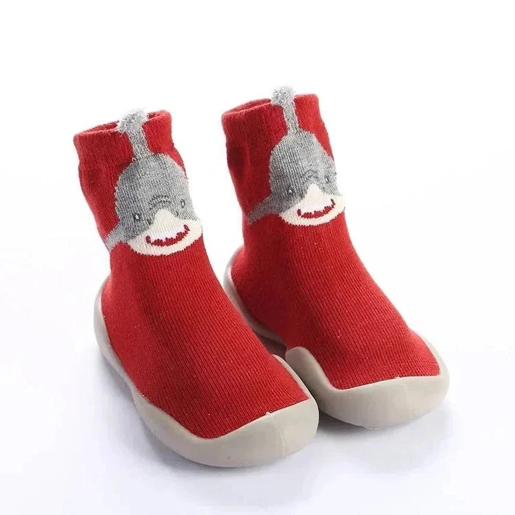 Baby Socks Non-Slip Soft Sole Breathable Animal Designs