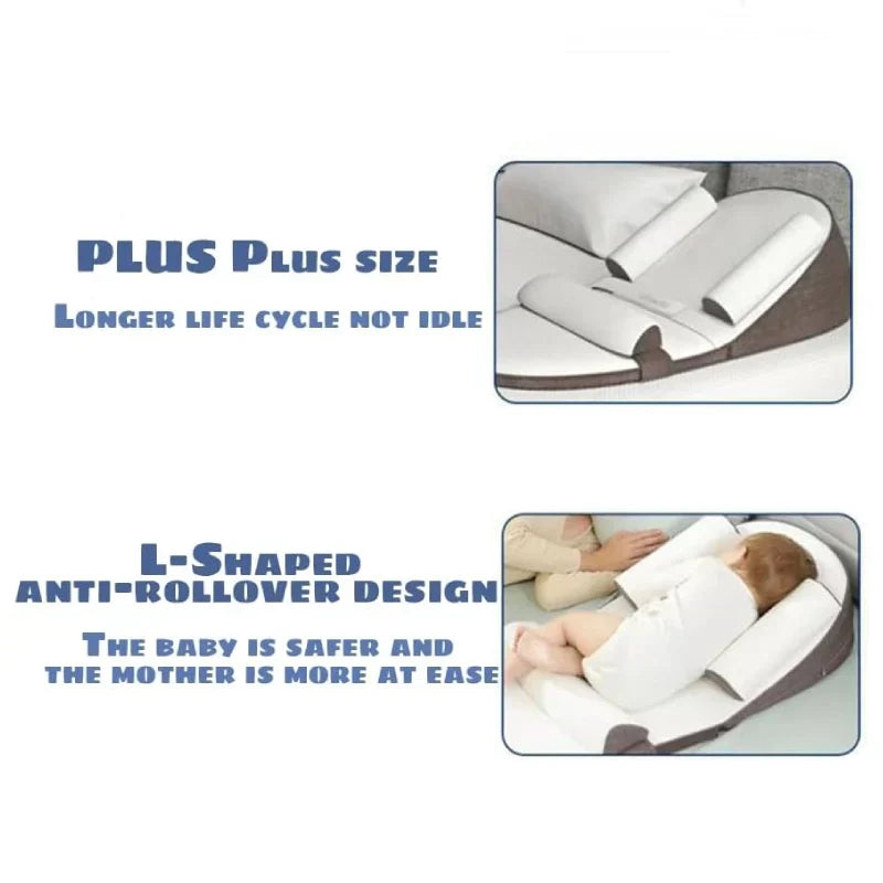 Baby Support Pillow Memory Foam Wedge Washable Cover