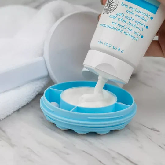Back Lotion Applicator Extended Handle Detachable Rolling Heads