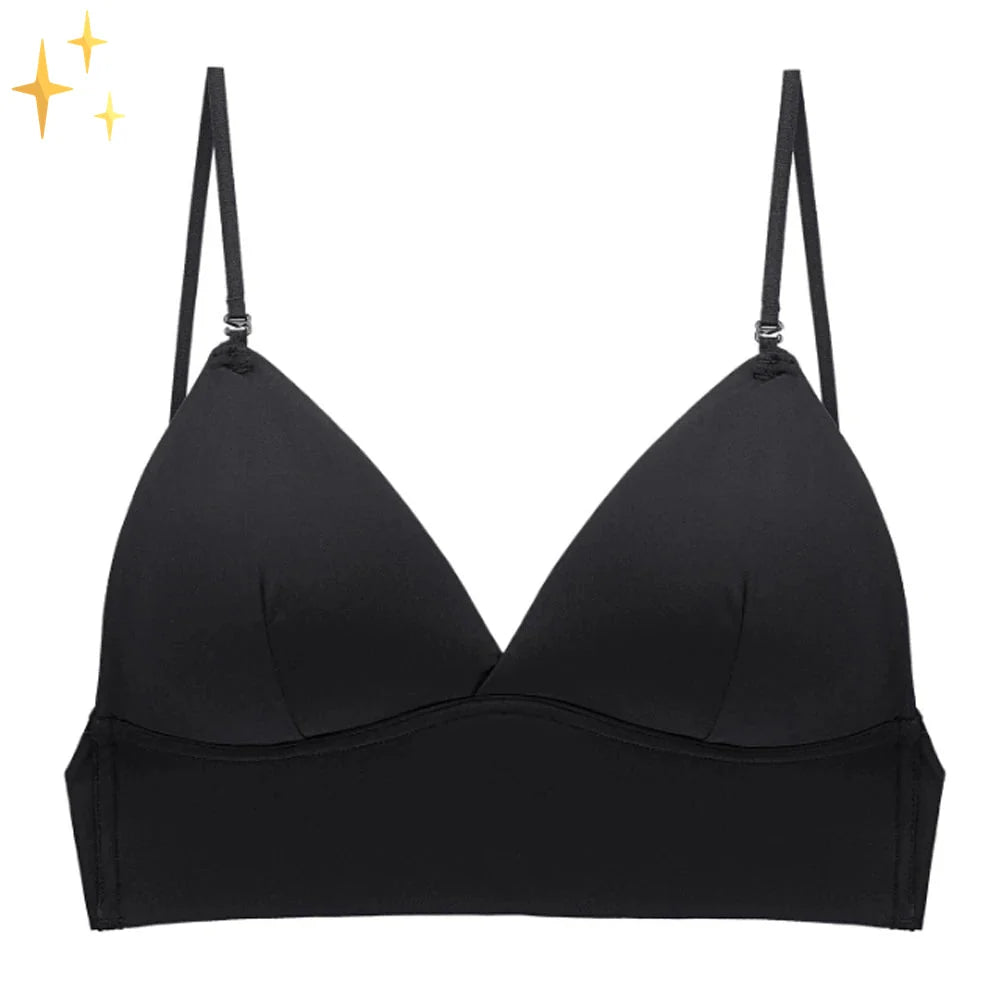 Backless Bra Seamless Adjustable Straps Removable Padding
