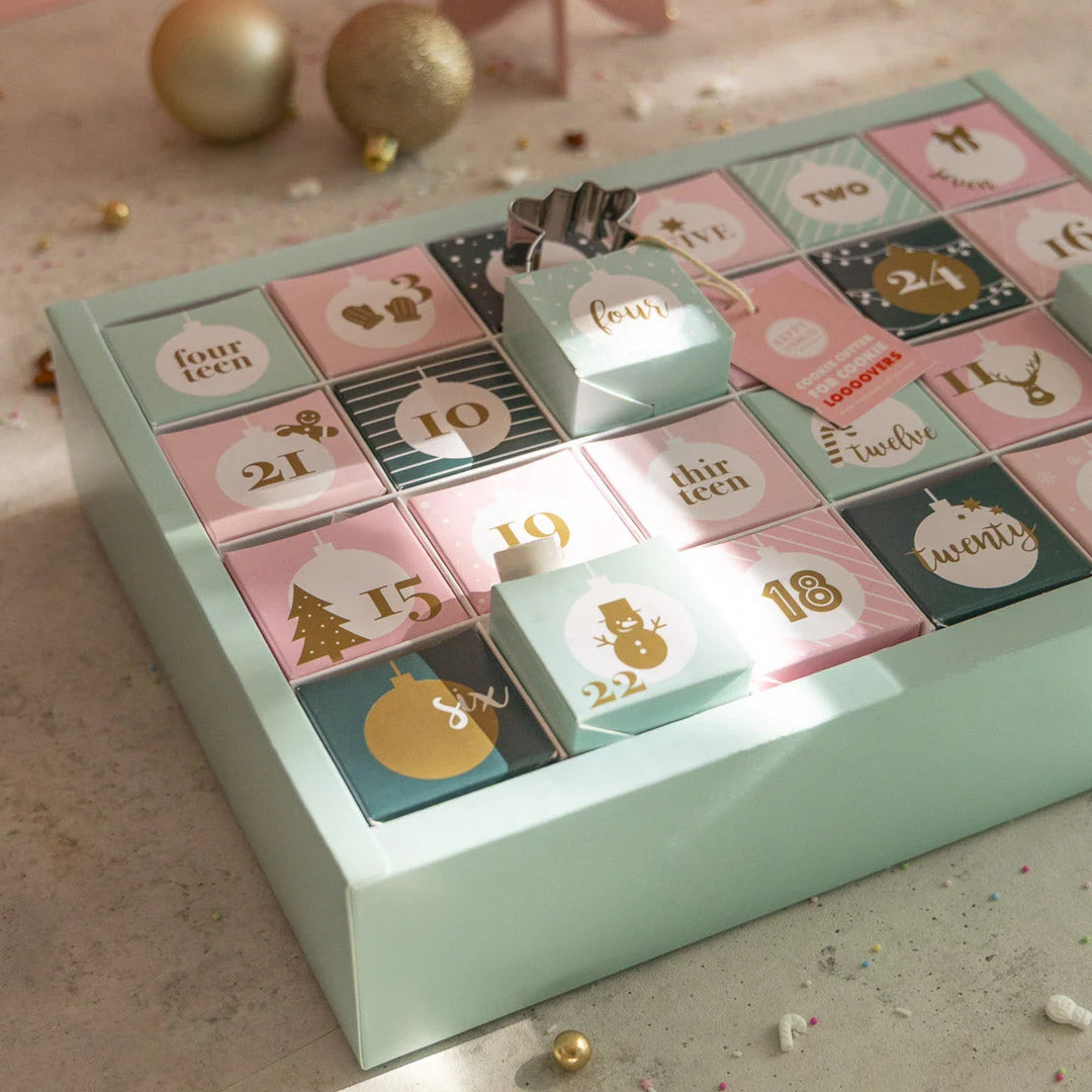Baking Advent Calendar 24-Day Set With Baking Accessories