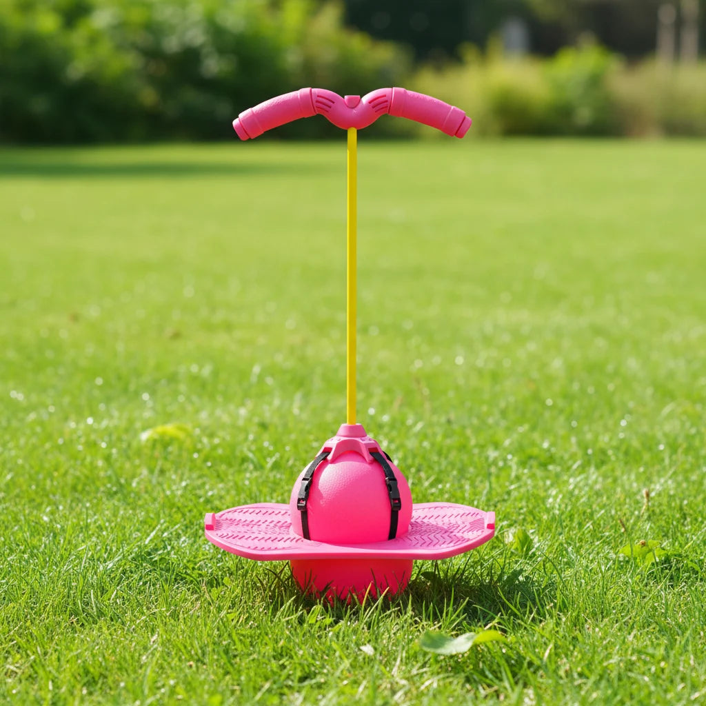 Balance Jumping Stick Spring-Loaded Outdoor