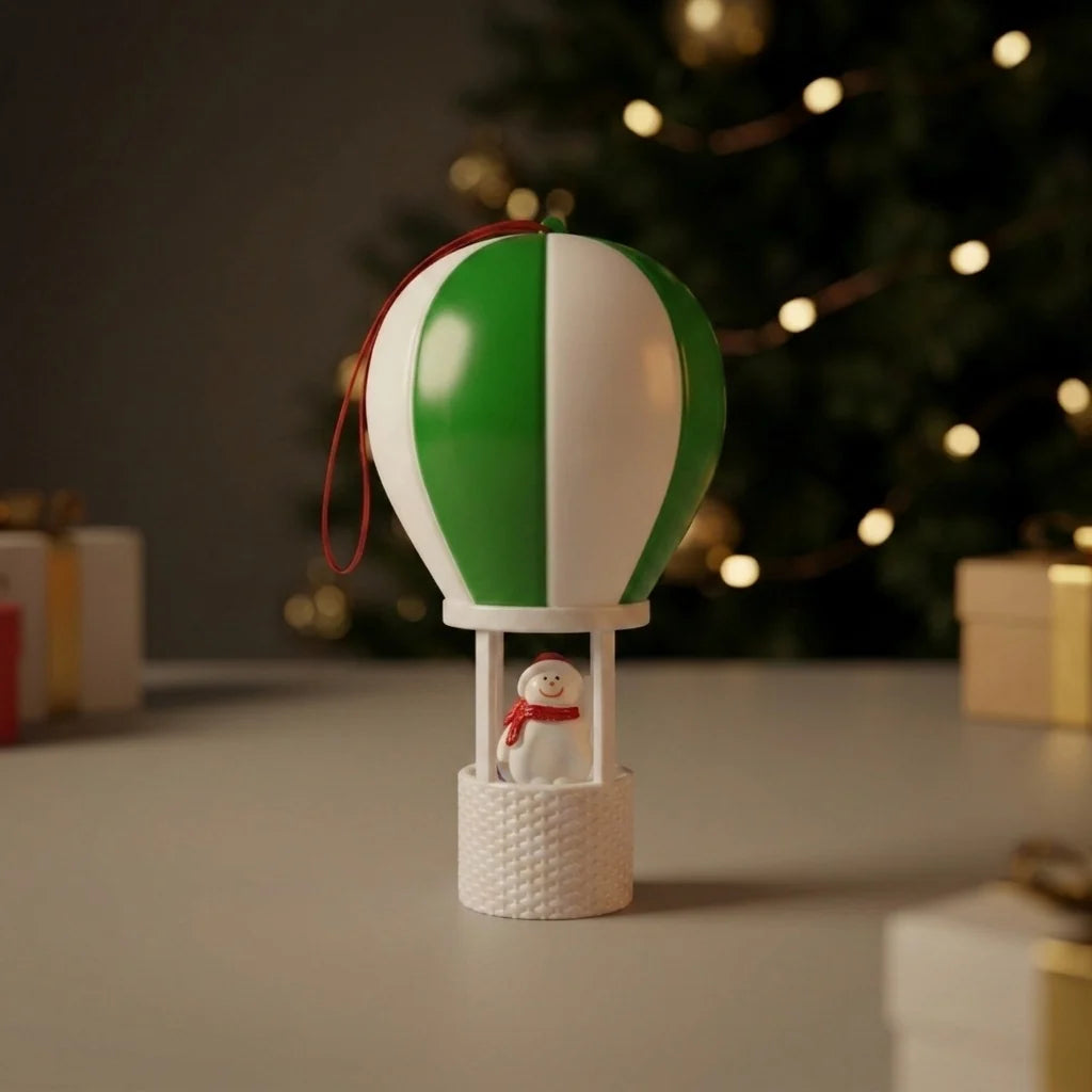 Balloon Decoration Snowman Design Durable Plastic Indoor & Outdoor