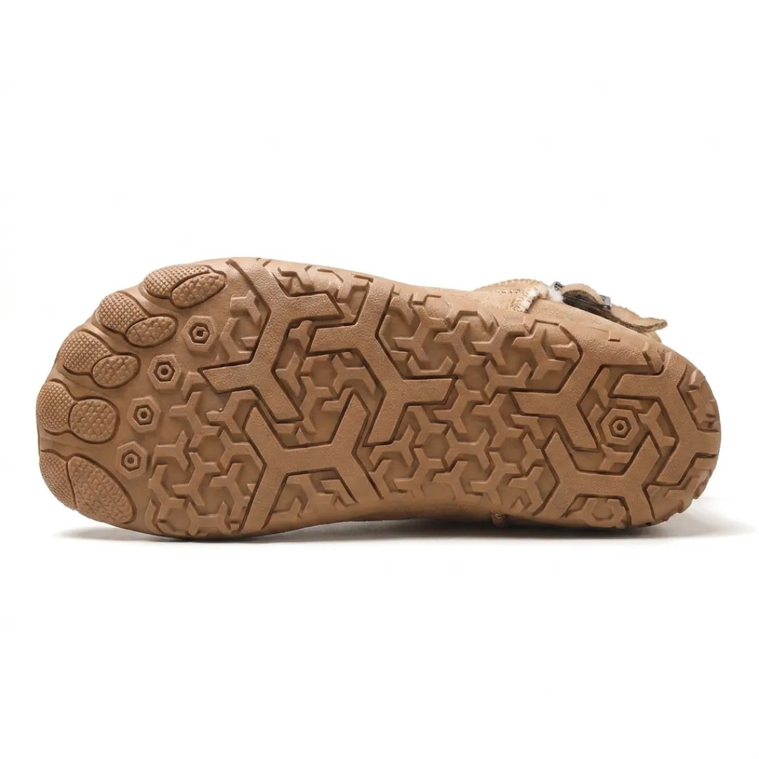 Barefoot Boots Waterproof Warm Lining Non-Slip Outsole
