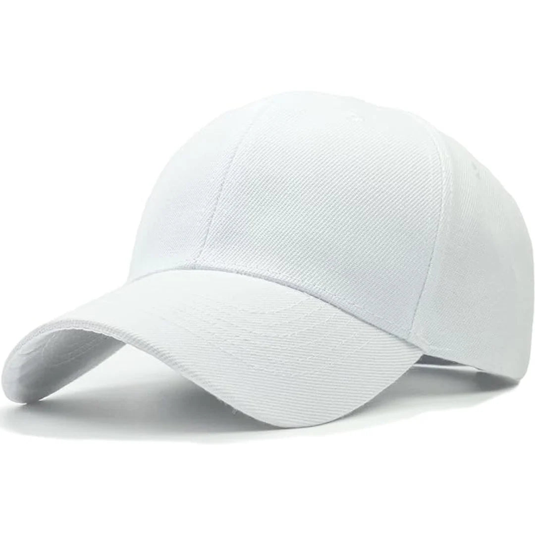 Baseball Cap Structured Crown Adjustable Closure Durable Fabric