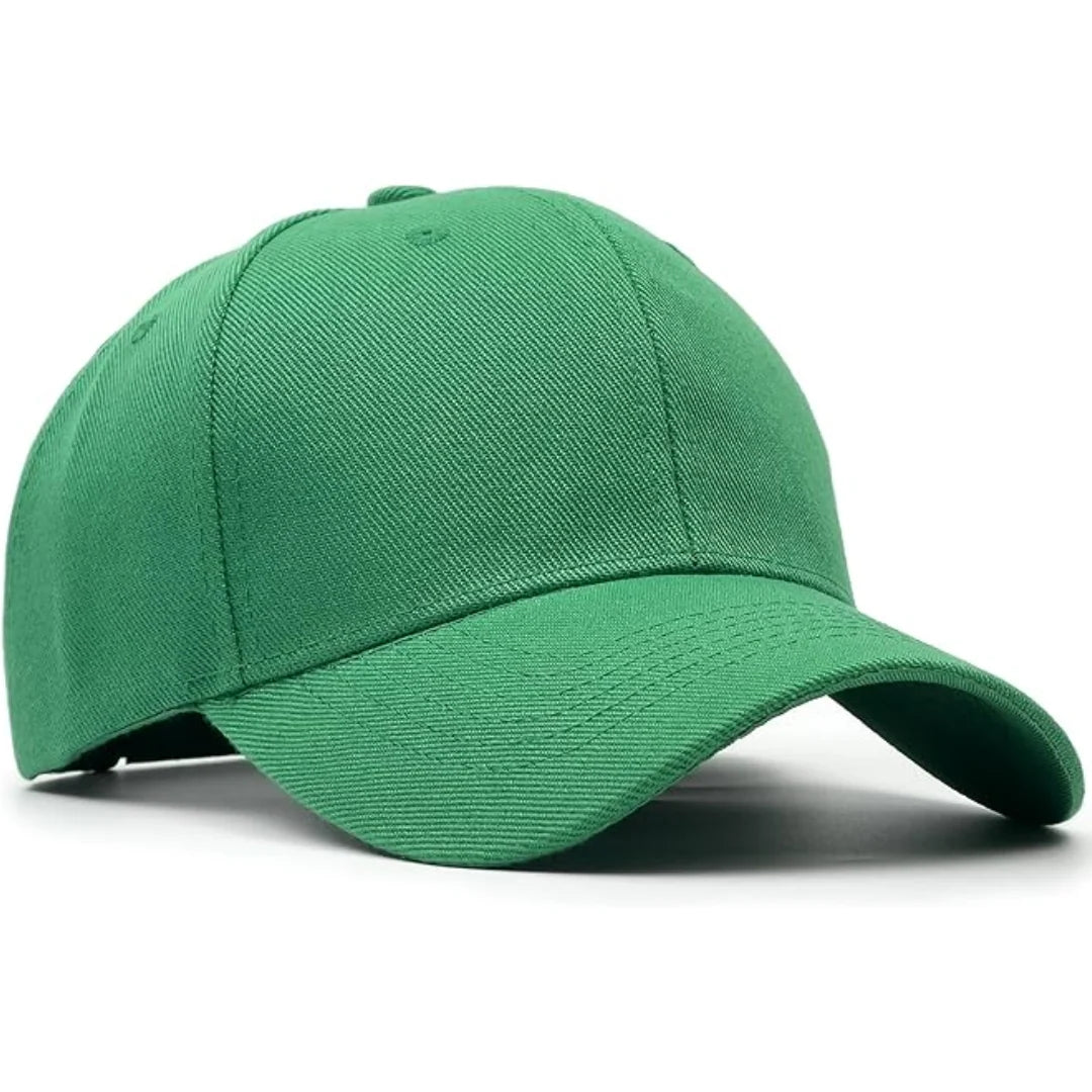Baseball Cap Structured Crown Adjustable Closure Durable Fabric