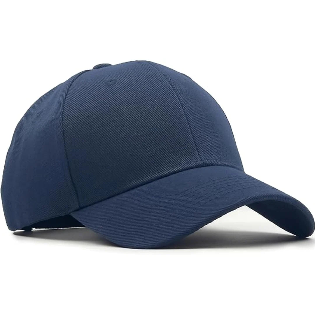 Baseball Cap Structured Crown Adjustable Closure Durable Fabric