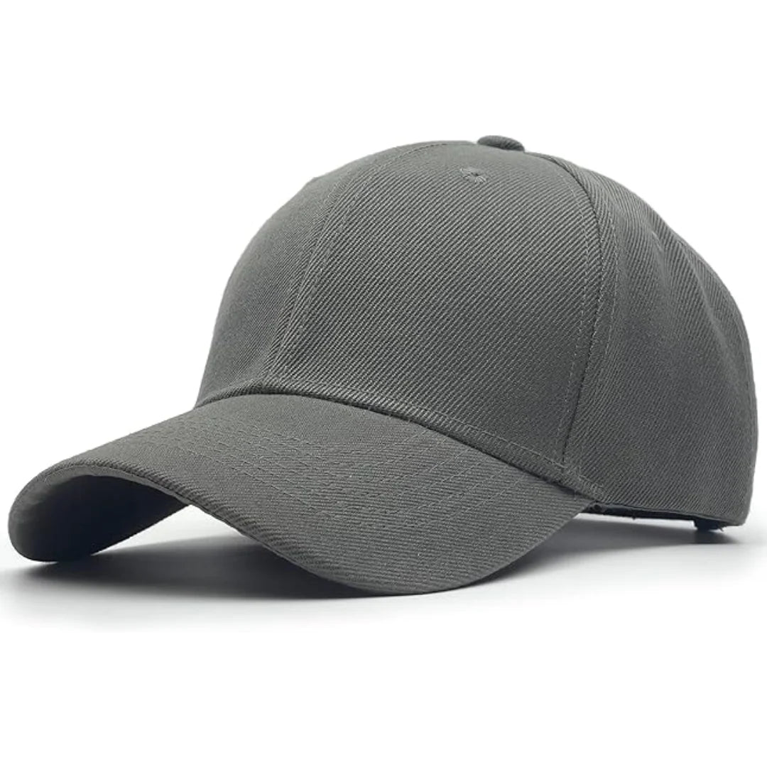 Baseball Cap Structured Crown Adjustable Closure Durable Fabric