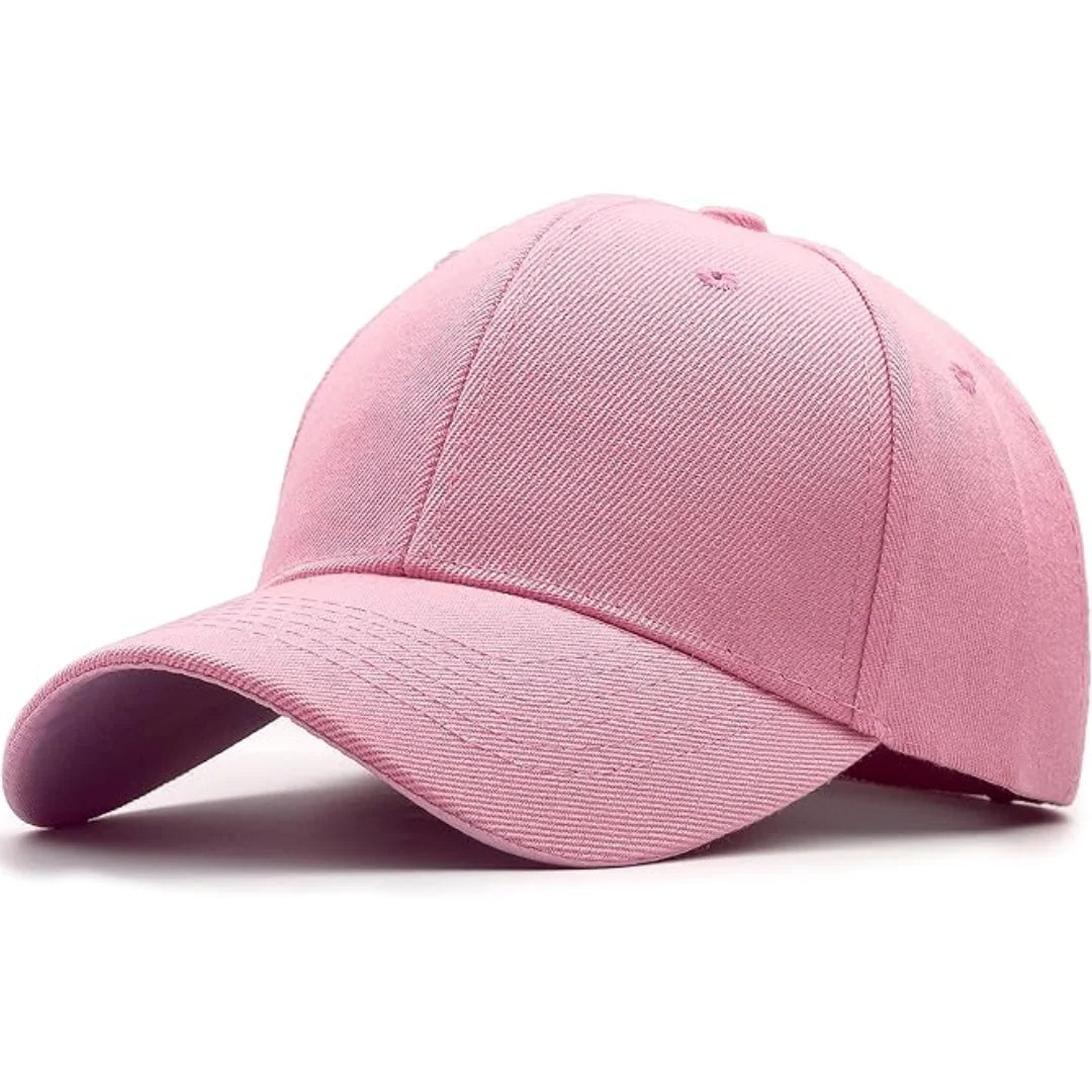 Baseball Cap Structured Crown Adjustable Closure Durable Fabric