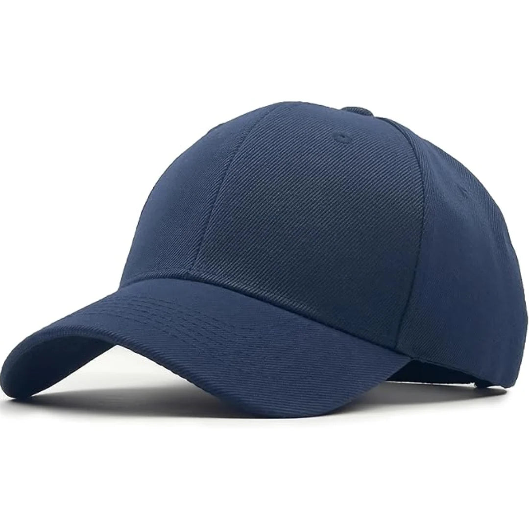 Baseball Cap Structured Crown Adjustable Closure Durable Fabric