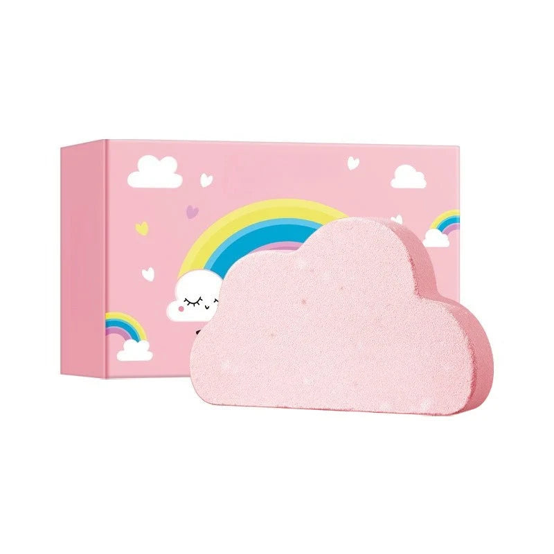 Bath Bomb Slow-Release Rainbow Color & Essential Oils